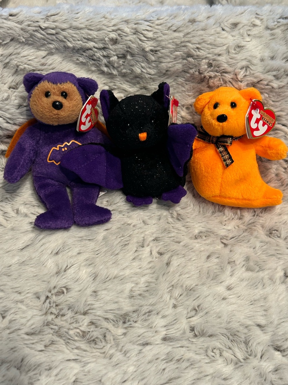 Set of 3 Halloweenie Beanies - Eeks, Scarem, Haunted
